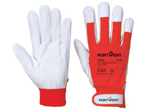 Portwest A250 Tergsus védőkesztyű piros XL
