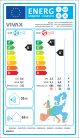 VIVAX ACP-12CHAEMI M desing inverteres split klíma 3,5kW