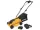 Riwall RALM 3320i SET Akkus fűnyíró, 33cm (1x4Ah)