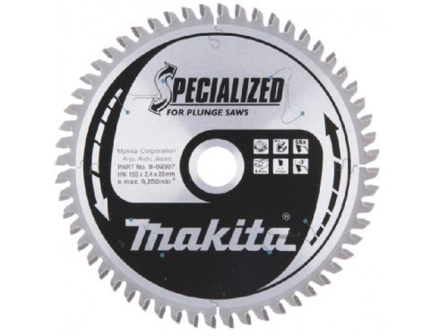 Makita körfűrészlap alu 165x20mm Z56 (B-09307)