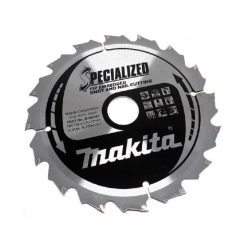   Makita körfűrészlap SZÖG, CSOMÓSFA 185x30mm Z16 (B-09341)