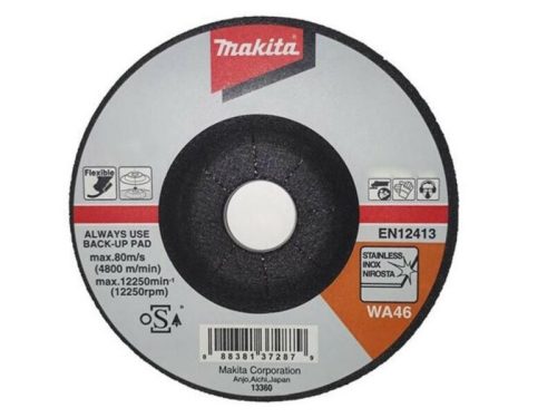 Makita flexibilis csiszolótárcsa 125x3mm INOX AC36 (B-18546)