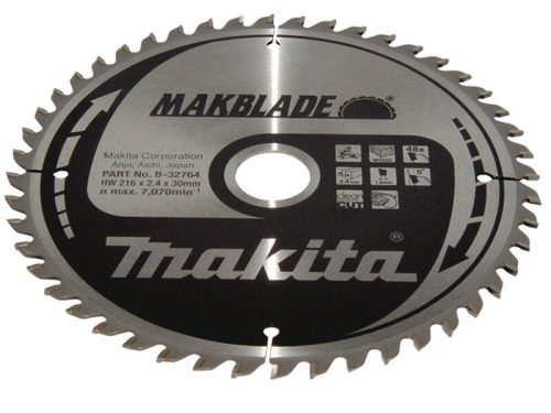 Makita körfűrészlap Makblade 216x30mm Z48 (B-32764)