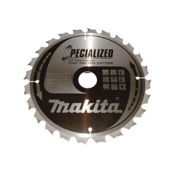   Makita körfűrészlap SZÖG, CSOMÓSFA 210x30mm Z24 (B-33124)