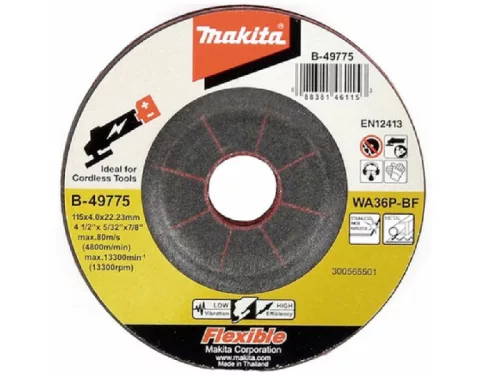 Makita flexibilis csiszolótárcsa 115x4mm (B-49775)