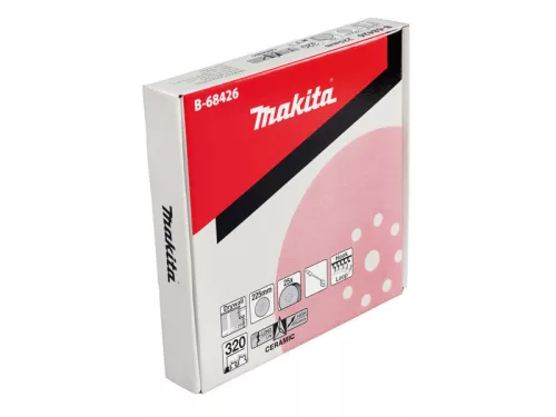 Makita 225mm csiszolópapír falcsiszolóhoz K320 25db (B-68426)