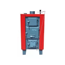   Totya VR48 B Vízrostélyos Vegyestüzelésű Lemezkazán 48kW burkolattal, huzatszabályzóval,hőmérővel
