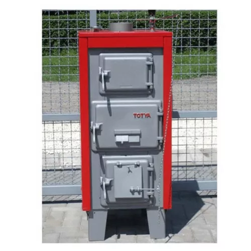 Totya S23 B Vegyestüzelésű Lemezkazán 23kW burkolattal, huzatszabályzóval, hőmérővel