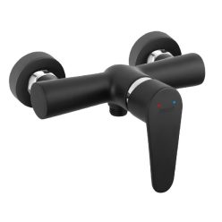 Ferro ALGEO Black fali zuhanycsaptelep