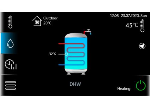 Centrometal Monobloc Heat Pump 9 kW monoblokk rendszerű Levegő-Víz Hőszivattyú 230V