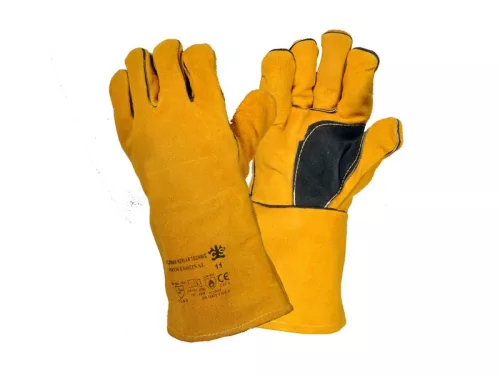 Kesztyű MIG Weldman Kevlar Technik 11 SÁRGA