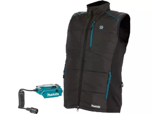 Makita CV102DZXL Akkus Fűthető Mellény 10,8V CXT Li-ion méret: XL (Akku és töltő nélkül)