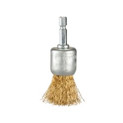   Makita drótkefe sárgaréz bevonattal 28mm 1/4" (D-73732)