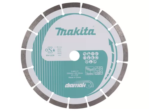 Makita gyémánttárcsa 230mm Diamak szegmentált