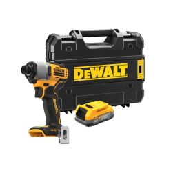  DeWalt DCF840E1T-XJ Akkus ütvecsavarozó 1/4" 192Nm Powerstack 18V (1x1,7Ah)