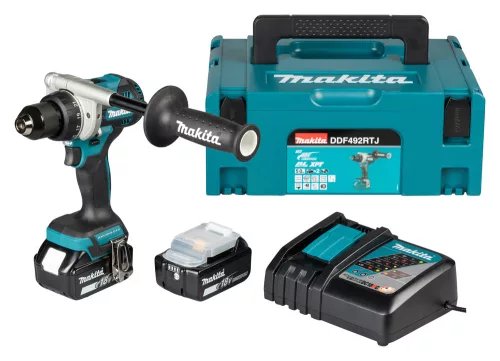 Makita DDF492RTJ 18V LXT Li-ion BL 141Nm fúró-csavarbehajtó 2x5,0 Ah