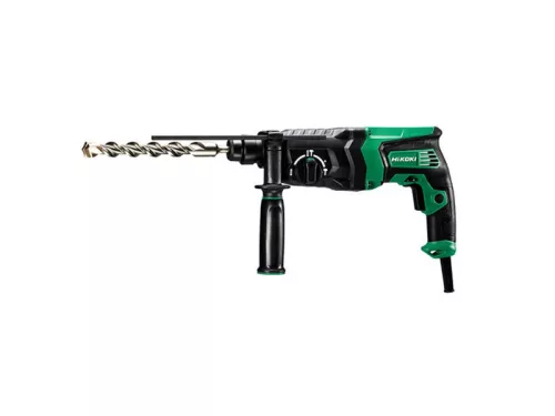 HiKOKI DH26PC2WSZ Fúró-vésőkalapács 830W 2,9J (hálózati gép, műanyag kofferben)
