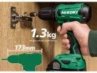 HiKOKI DS18DAWCZ Akkus fúró-csavarozó 2,0Ah (hálózati gép, műanyag kofferben)