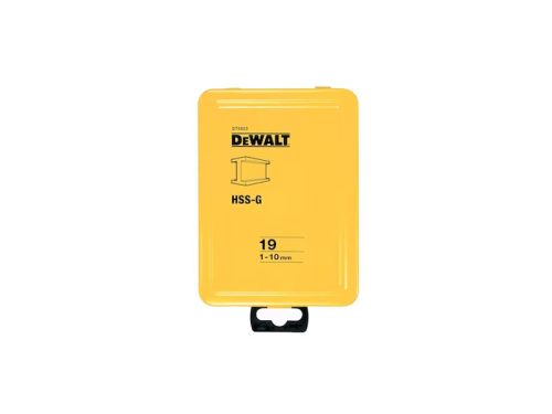DeWalt DT5923-QZ Fémfúrószár készlet, HSS-G, 19 darabos
