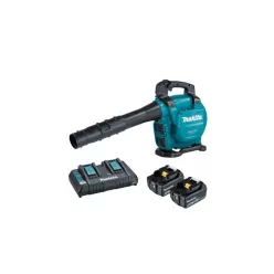 Makita DUB363PT2V Akkus légseprű 2x18V 2x5,0Ah 13,4m3/p