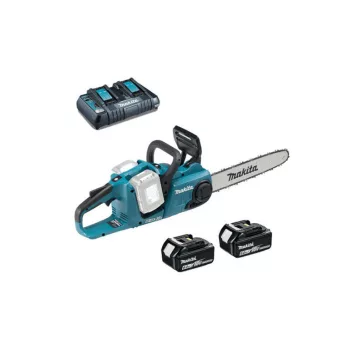 Makita DUC353PG2 Akkus láncfűrész 2x18V 2x6,0Ah 35cm 3/8