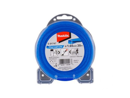 Makita Négylevelű Damil, kék, 1.65mm 30m (E-01747)