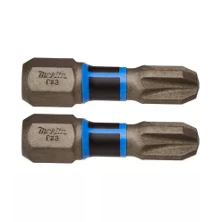   Makita impact PREMIER torziós csavarbehajtó bit PZ3 25mm 2db (E-03187)