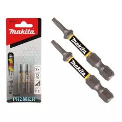   Makita impact PREMIER torziós csavarbehajtó bit T10 50mm 2db (E-03327)