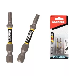   Makita impact PREMIER torziós csavarbehajtó bit T20 50mm 2db (E-03349)