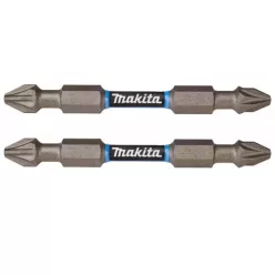   Makita impact PREMIER torziós kétvégú csavarbehajtó bit PZ2 65mm 2db (E-06292)