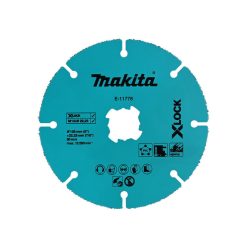   Makita 125 mm-es X-LOCK karbidszemes tárcsa PVC, EPOXY (E-11776)
