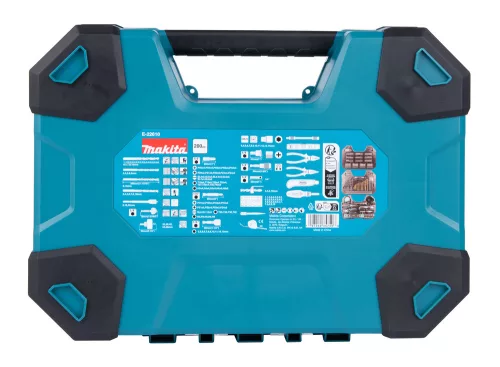 Makita 200db-os fúró-csavarbehajtó készlet E-22610