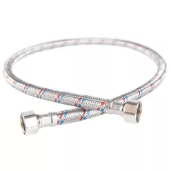   Ferro flexibilis bekötőcső vízre 3/8" x 3/8" belső-belső 60 cm