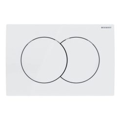   Geberit Delta01 nyomólap, 2 mennyiséges öblítéshez, fehér (115.107.11.1)