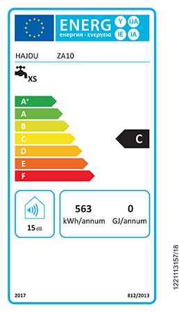 Hajdu ZA-10 elektr.  forróvíztároló  10 lit. alsó