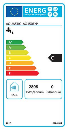 Hajdu Aquastic AQ ECO 150 ErP Villanybojler, zártrendszerű, fali függőleges 150l (2112113540)