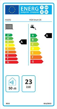 Hajdu HGK SMART 24 Kondenzációs Kombi Gázkazán 24kW (2379960018)