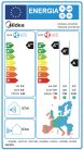Midea Breezeless oldalfali mono split klíma 3.5 kW (MSFAAU-12HRFN8(B) + MOX230-12HFN8-BR)