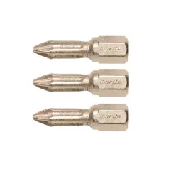 Makita gyémánt-zafír bevonatú bit PZ2 25mm 3db (P-38641)
