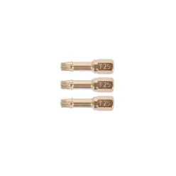 Makita gyémánt-zafír bevonatú bit T10 25mm 3db (P-38691)