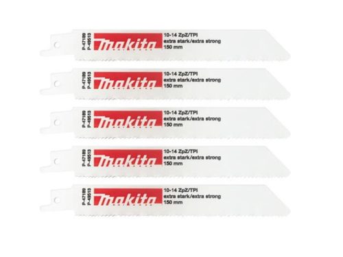 Makita 5db BiM orrfűrészlap BONTÁSHOZ L150mm Z10-14 (P-47189)