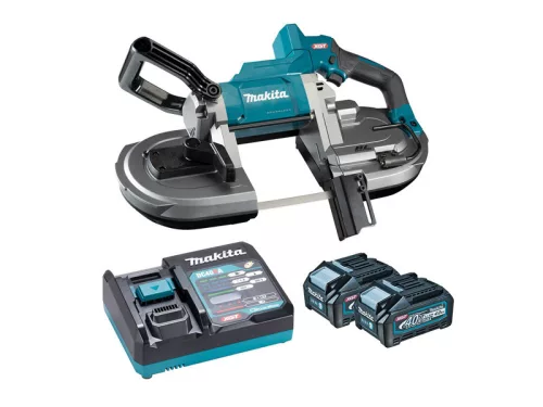 Makita PB002GM201 Akkus Szalagfűrész 40Vmax 2x4,0Ah XGT Li-ion BL 127mm