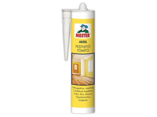 MESTER Akril Festhető Tömítő 310 ml fehér