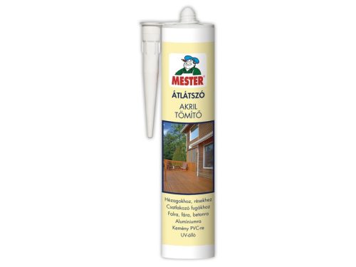 MESTER Átlátszó Akril Tömítő 310 ml