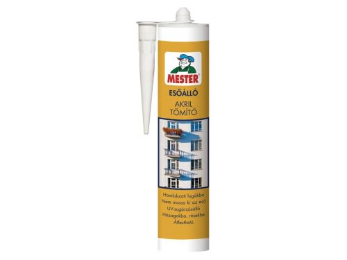 MESTER Esőálló Akril Tömítő 310 ml fehér