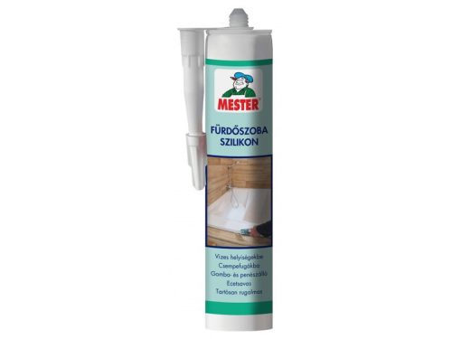 MESTER Fürdőszoba Szilikon 280 ml fehér