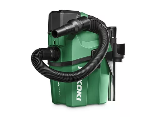 HiKOKI RP18DAW4Z Porszívó BASIC 80W Hepa,hevederes (akku és töltő nélkül, kartondobozban)