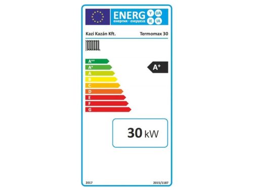 Termomax SB 30 Lemez vegyestüzelésű kazán 30kW, hőszigetelt burkolattal