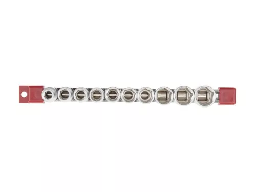 MTX Dugókulcs készlet 1/2", hatlapfejű, 10 darabos, 10-22mm