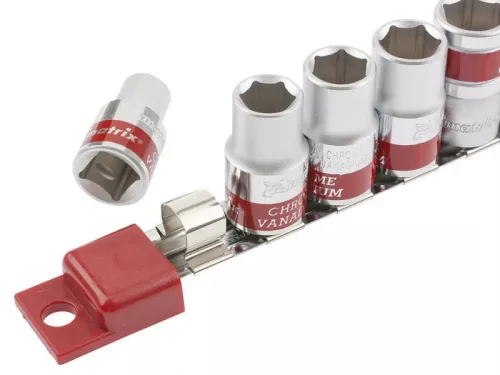 MTX Dugókulcs készlet 1/2", hatlapfejű, 10 darabos, 10-22mm